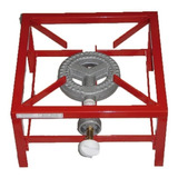 Anafe Industrial A Gas Foco 11621/2 Rojo