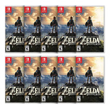 Combo Com 10 The Legend Of Zelda Breath Of The Wild Switch