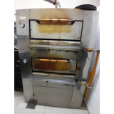 Horno Pizzero Panadero 16 Moldes A Gas