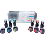 Coleccion Pastel Show 2 Color Gel Y Glitter Organic Nails Color Combinados