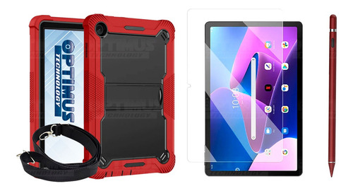 Lapiz + Case + Cristal Para Tablet Lenovo M10 3rd Gen Tb-328