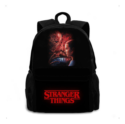 Bolsa Mochila Escolar Stranger Things Série Reforçada Top