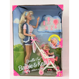 Barbie Vintage Barbie & Kelly Strollin Fun