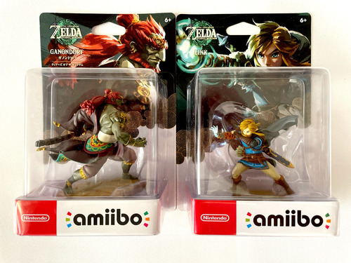 Link Y Ganondorf Lote De 2 Amiibo Nintendo Legend Of Zelda
