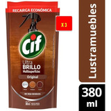 Lustramuebles Cif Ultra Brillo Spray Repuesto X 380ml