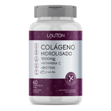 Colágeno Hidrolisado 1000mg + Vit C + Biotina 60 Tabs Lauton