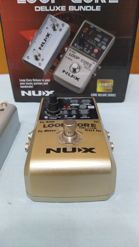 Pedal De Efecto Nux Loop Core Deluxe Dorado