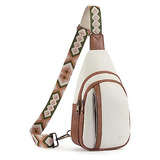 Cluci Riñonera Mujer, Riñoneras Mujer Cross Body Cuero, Ba