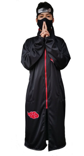 Capa Akatsuki  Naruto  Cosplay + Banda  Akatsuki  Renegada