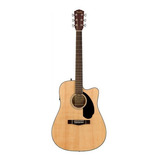 Guitarra Acústica Fender Classic Design Cd-60sce Para Diestr