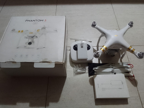 Drone Dji Phantom 3 4k Con Cámara 4k 1 Batería