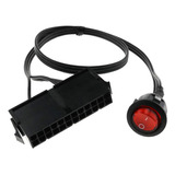 E-outstanding 19.7 In 24 Pin Atx Rojo Lght-emisor De La Fue.