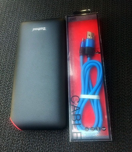 Bateria Externa Gama Alta Usb 20000 Mah 2.1 Amp