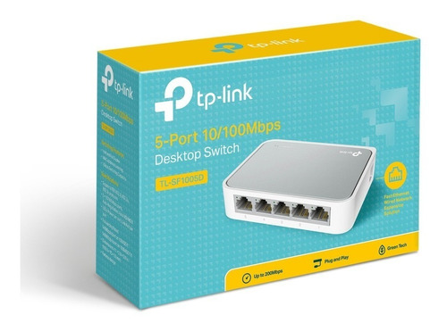 Tp-link Switch De Sobremesa Con 5 Puertos A 10/100 Mbps