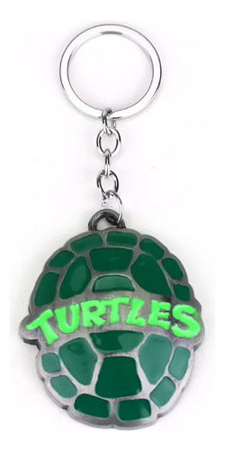 Tmnt - Llaveros Tortugas Ninja Turtle Power Acero Kawaii 01