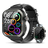 Relojes Inteligentes Tactico Smart Watch Llamada Impermeable