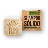 Shampoo Sólido Té Verde Lemongrass Cabello Graso 60g Vegano