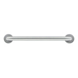 Barra Apoio Astra Aço Inox 400mm 1.1/4'' Cor Branco