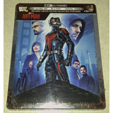 4k Ultra Hd + Blu-ray Ant Man / El Hombre Hormiga Steelbook
