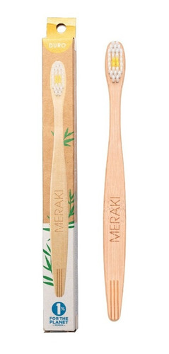 Cepillo De Dientes Bambú Meraki Ecológico Adultos