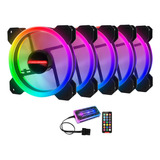 120mm Led Ajuste Rgb Caja De Ordenador Ventilador De