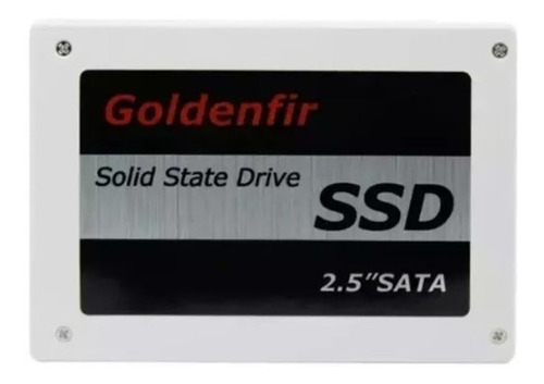 Ssd Goldenfir - 120gb Sata 3 6gb/s Cor Branco