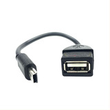 Cable Adaptador Mini Usb A Hembra Usb A De 20 Cm