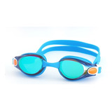 Goggles Natacion Anti-niebla Modelo Pro Mirror Color Azul