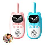 Walkie Talkie Mini Radios Niños X 2uni Recargables Juguetes