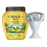 Brasil Banana Skala Mascara Vegana 1kg + Gorro Aluminio