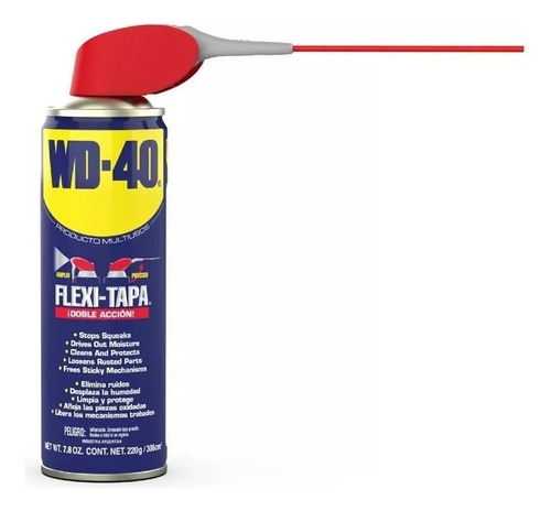 Wd-40® -lubricante Multiuso En Aerosol Flexitapa - 220g