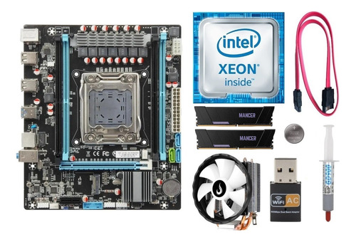 Kit Gamer X99 Xeon E5 2650v4/ 32gb Ddr4/ Cooler/ Wi-fi