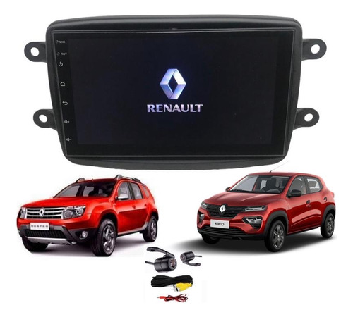 Central Multimídia Renault Duster/kwid/logan Android