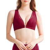 Ropa Interior Femenina Con Cierre Sin Sosten Underwire La