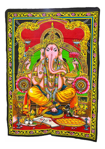 Dios Ganesh Mantas Decorativas De La India Estampado
