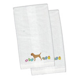 Carolines Treasures Ck1613ktemb Border Terrier Juego De 2 To