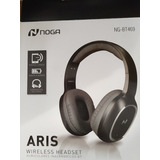 Auriculares Inalámbricos Noga Aris Ng-bt469 Negro Y Negro