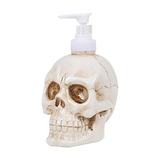 Dispensador Líquido Calavera Para Decoración Retro