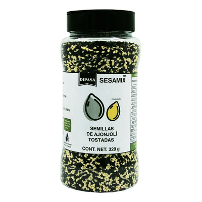 Sesamix Ajonjolí Blanco Y Negro Tostado 320g Dipasa | MercadoLibre