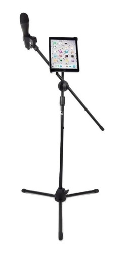 Pedestal Tripie Microfono Boom P/ Tablet Y Cel Kst-112  Base