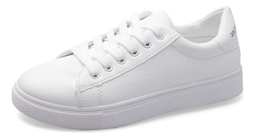 Zapatos Casuales De Mujer Zapatos Blancos De Todo Fósforo