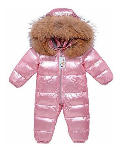 Baby Snowsuit Winter Hooded Romper Down Skisuit Trajes Cálid