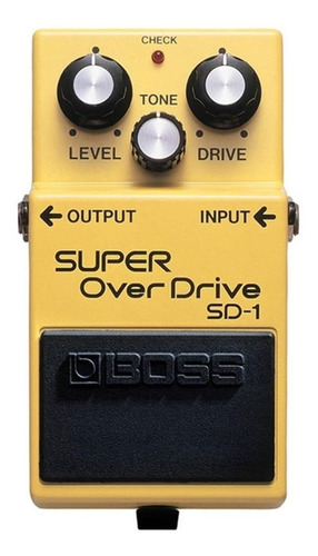 Pedal Boss Sd 1 Super Overdrive Sd1 - Original Nota Fiscal