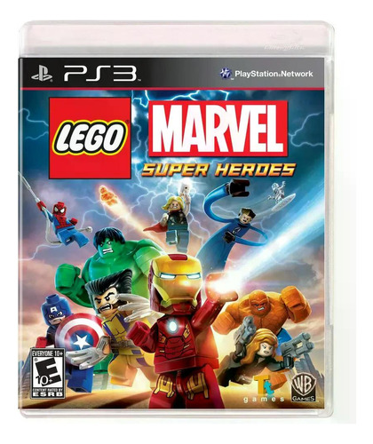 Jogo Seminovo Lego Marvel Super Heroes Ps3