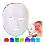 Mascara Led Facial 7 Colores Terapia Cara Cuello Rejuvenece