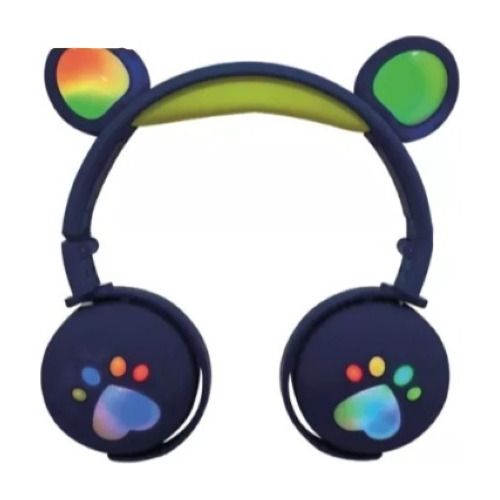 Diadema Bluetooth Rgb Super Bajo Audifonos Gato Inalambrico