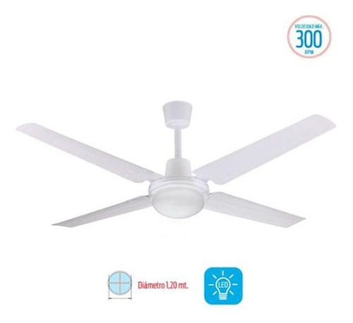 Ventilador Liliana Vthb114 De Techo 48  65w 5 Velocidades