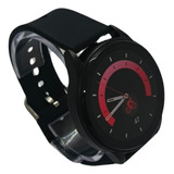 Reloj Inteligente Smart Watch 6 Malla Silicona Color Negro
