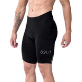 Calza Ciclista Corta Hombre Bolsillo Lateral Oslo