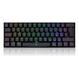 Teclado Gamer Redragon Dragonborn K630 Black Rgb Brownswitch